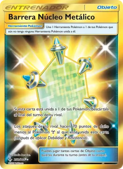 Carta Barrera Núcleo Metálico de la expansión Vínculos Indestructibles, número 232/214