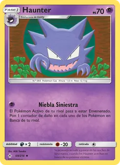 Carta Haunter de la expansión Vínculos Indestructibles, número 69/214