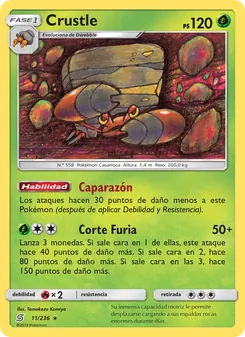 Carta Crustle de la expansión Mentes Unidas, número 11/236
