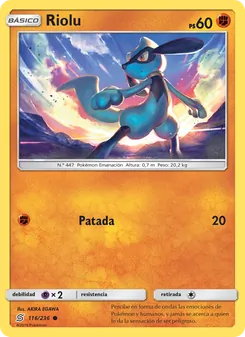 Carta Riolu de la expansión Mentes Unidas, número 116/236