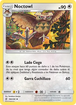 Carta Noctowl de la expansión Mentes Unidas, número 166/236