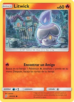 Carta Litwick de la expansión Mentes Unidas, número 28/236