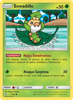 Carta Sewaddle de la expansión Mentes Unidas, número 7/236
