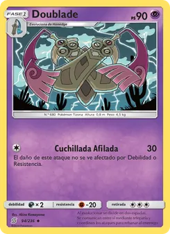 Carta Doublade de la expansión Mentes Unidas, número 94/236