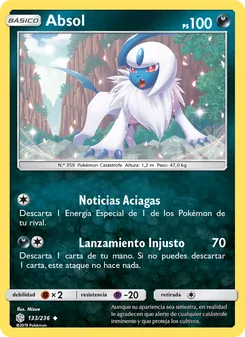Carta Absol de la expansión Eclipse Cósmico, número 133/236