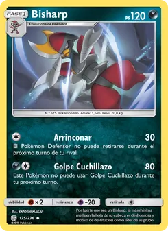 Carta Bisharp de la expansión Eclipse Cósmico, número 135/236