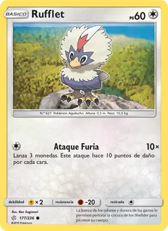 Carta Rufflet de la expansión Eclipse Cósmico, número 177/236
