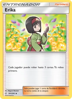 Carta Erika de la expansión Eclipse Cósmico, número 191/236