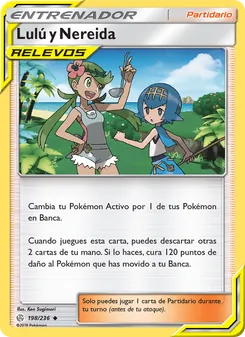 Carta Lulú y Nereida de la expansión Eclipse Cósmico, número 198/236