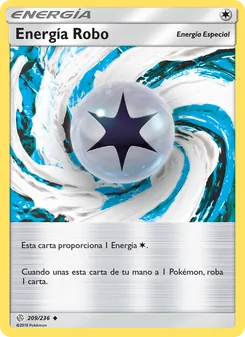 Carta Energía Robo de la expansión Eclipse Cósmico, número 209/236