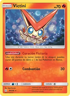 Carta Victini de la expansión Eclipse Cósmico, número 30/236