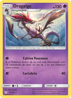 Carta Dragalge de la expansión Eclipse Cósmico, número 92/236