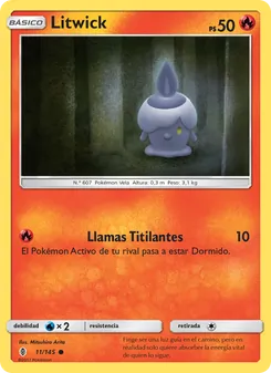Carta Litwick de la expansión Albor de Guadianes, número 11/145