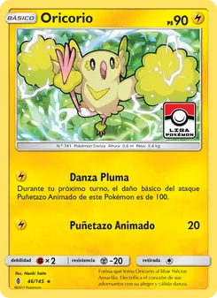 Carta Oricorio de la expansión Albor de Guadianes, número 46/145