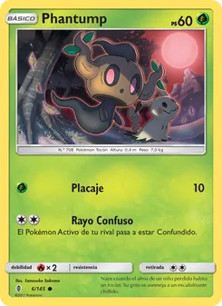 Carta Phantump de la expansión Albor de Guadianes, número 6/145