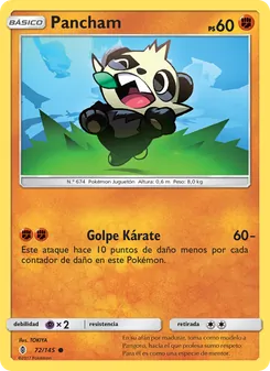 Carta Pancham de la expansión Albor de Guadianes, número 72/145