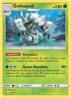 Carta Golisopod de la expansión Albor de Guadianes, número 9/145