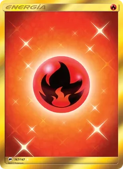 Carta Energía Fuego de la expansión Sombras Ardientes, número 167/147