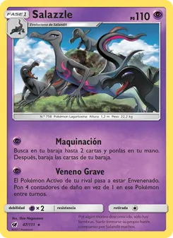 Carta Salazzle de la expansión Invasión Carmesí, número 47/111