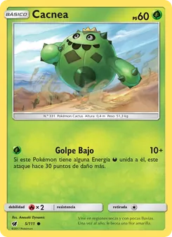 Carta Cacnea de la expansión Invasión Carmesí, número 5/111