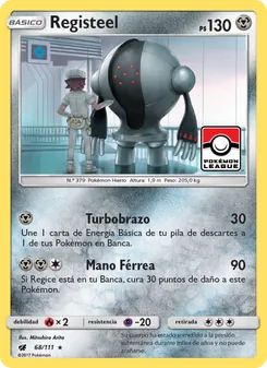 Carta Registeel de la expansión Invasión Carmesí, número 68/111