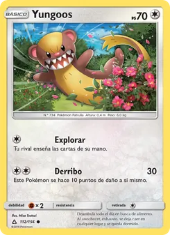 Carta Yungoos de la expansión Ultraprisma, número 112/156