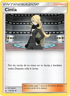 Carta Cintia de la expansión Ultraprisma, número 119/156