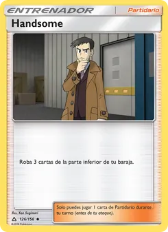 Carta Handsome de la expansión Ultraprisma, número 126/156
