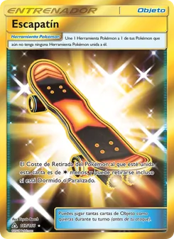 Carta Escapatín de la expansión Ultraprisma, número 167/156