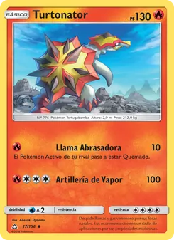 Carta Turtonator de la expansión Ultraprisma, número 27/156