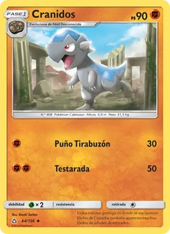 Carta Cranidos de la expansión Ultraprisma, número 64/156