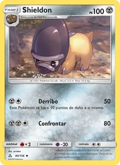 Carta Shieldon de la expansión Ultraprisma, número 84/156