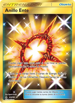 Carta Anillo Ente de la expansión Luz Prohibida, número 141/131