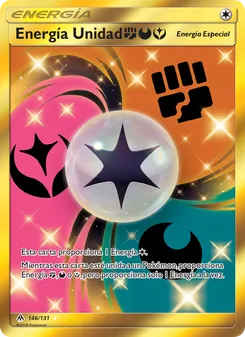 Carta Energía Unidad FightingDarknessFairy de la expansión Luz Prohibida, número 146/131