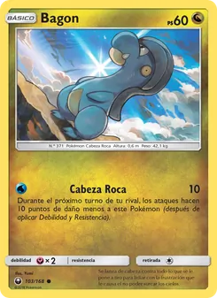 Carta Bagon de la expansión Tormenta Celestial, número 103/168