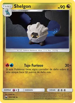 Carta Shelgon de la expansión Tormenta Celestial, número 105/168