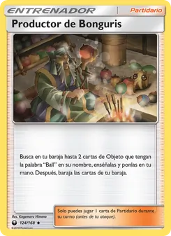Carta Productor de Bonguris de la expansión Tormenta Celestial, número 124/168