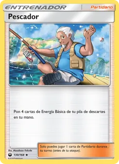 Carta Pescador de la expansión Tormenta Celestial, número 130/168