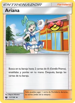 Carta Ariana de la expansión Tormenta Celestial, número 137/168