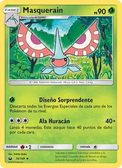 Carta Masquerain de la expansión Tormenta Celestial, número 16/168