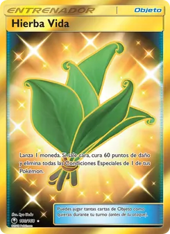 Carta Hierba Vida de la expansión Tormenta Celestial, número 180/168