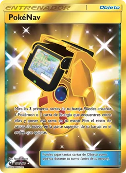 Carta PokéNav de la expansión Tormenta Celestial, número 181/168