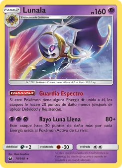 Carta Lunala de la expansión Tormenta Celestial, número 70/168
