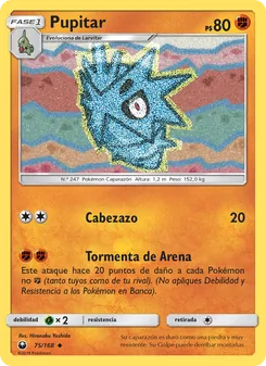 Carta Pupitar de la expansión Tormenta Celestial, número 75/168