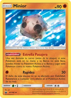 Carta Minior de la expansión Tormenta Celestial, número 83/168