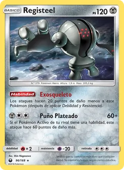 Carta Registeel de la expansión Tormenta Celestial, número 96/168