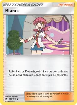 Carta Blanca de la expansión Truenos Perdidos, número 193/214
