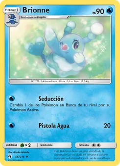Carta Brionne de la expansión Truenos Perdidos, número 66/214