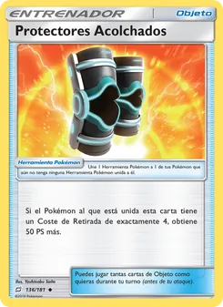 Carta Protectores Acolchados de la expansión Union de Aliados, número 136/181