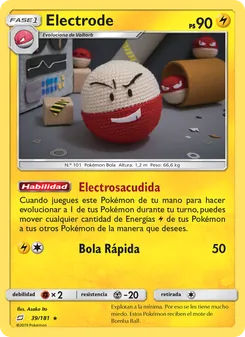 Carta Electrode de la expansión Union de Aliados, número 39/181